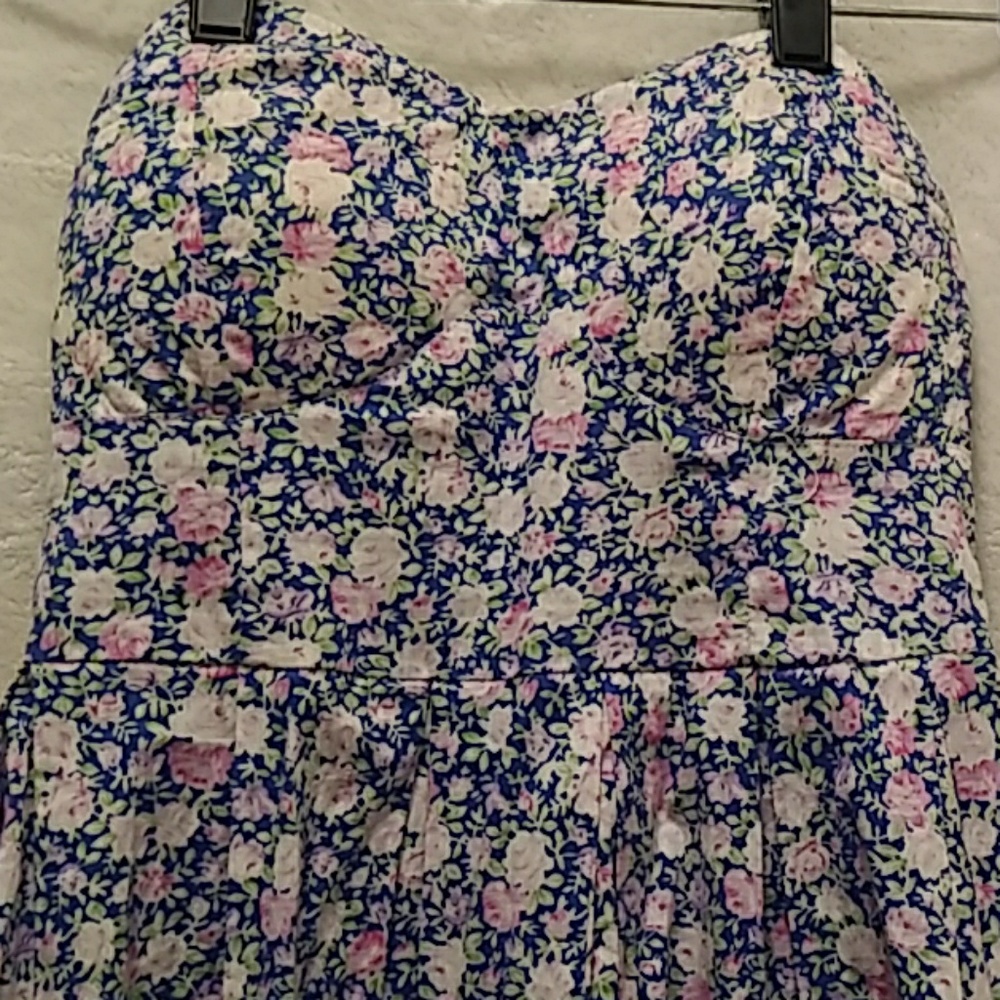 Rue21 Strapless Floral Dress l Floral Sundress